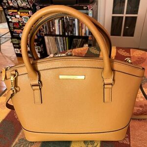 Anne Klein Camel Dome Satchel
